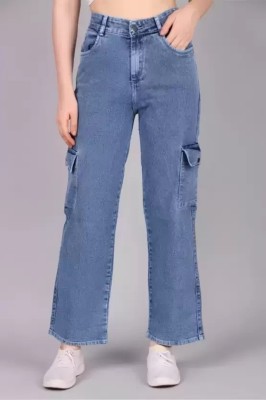 K R ENTERPRISES Flared Women Blue Jeans