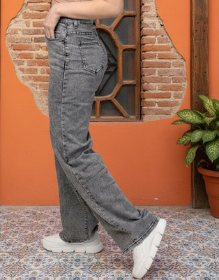 VBEAUTI Regular Women Grey Jeans