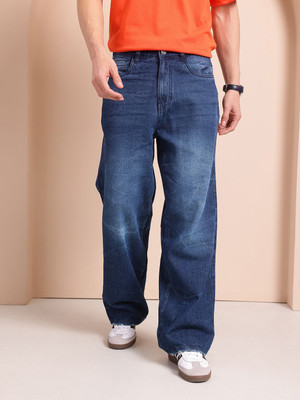 Mast & Harbour Boot-Leg Men Blue Jeans