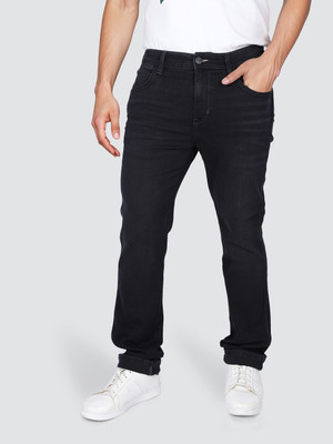 Wrangler Slim Men Black Jeans