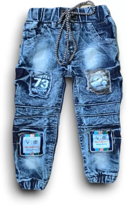 Cutehandyboys Regular Baby Boys Light Blue Jeans