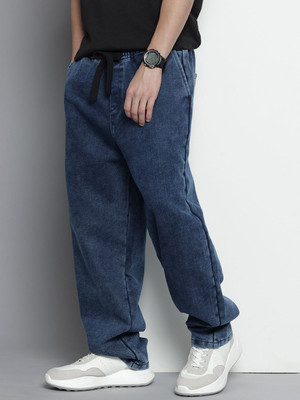 The Indian Garage Co. Loose Fit Men Blue Jeans