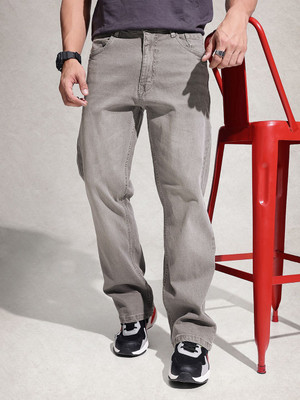 WROGN Boot-Leg Men Grey Jeans