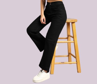 Fader Loose Fit Women Black Jeans