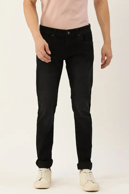 Prabhuji Boot-Leg Men Black Jeans