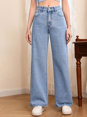 M MODDY Straight Fit Women Light Blue Jeans