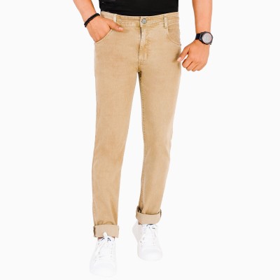 Wearo Jeans Regular Men Beige Jeans