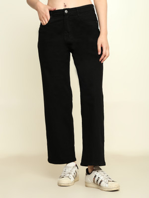 zayla Flared Women Black Jeans