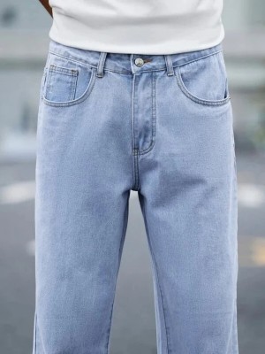 Zaba Denim Loose Fit Men Light Blue Jeans