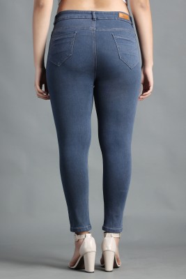 Pompous Slim Women Grey Jeans