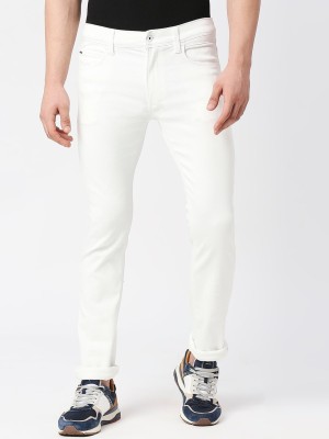 Pepe Jeans Slim Men White Jeans