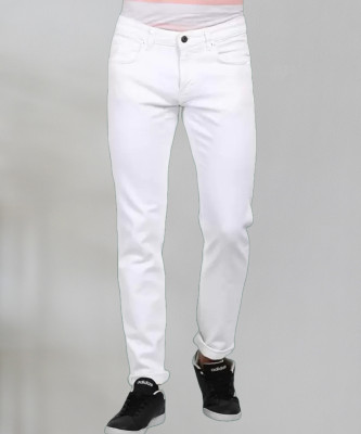 Moda Rapido Slim Men White Jeans