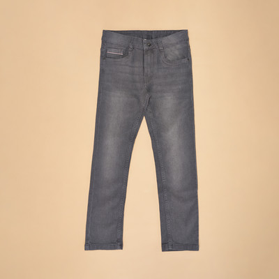 Pantaloons Junior Regular Boys Dark Grey Jeans