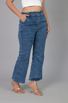 Denton Flared Women Blue Jeans