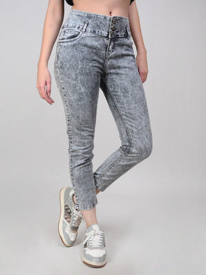 Maniere Creations Skinny Women Grey Jeans