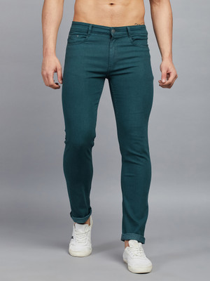 STUDIO NEXX Regular Men Dark Green Jeans