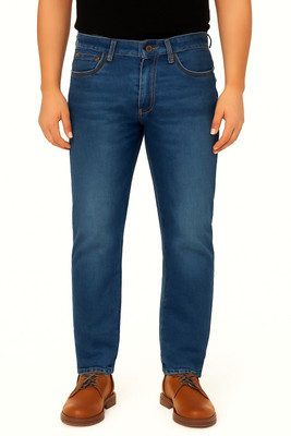 WHITEWOLFY Slim Men Blue Jeans