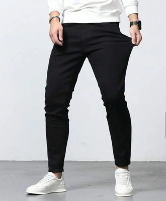 EVAARA Slim Men Black Jeans