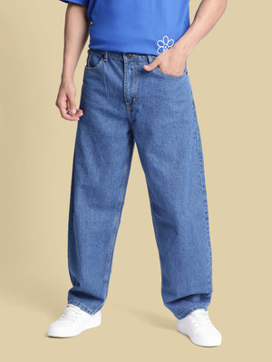 Bene Kleed Loose Fit Men Blue Jeans
