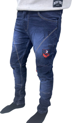 Trimted Regular Men Dark Blue Jeans
