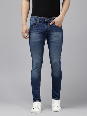Spykar Skinny Men Blue Jeans