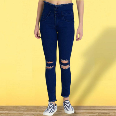 1DAYSTREET Skinny Women Dark Blue Jeans