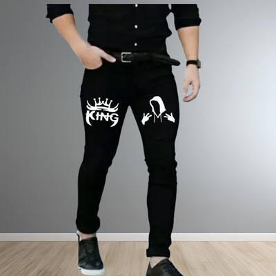 Koetler Skinny Men Black Jeans