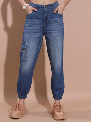 Tokyo Talkies Jogger Fit Women Blue Jeans