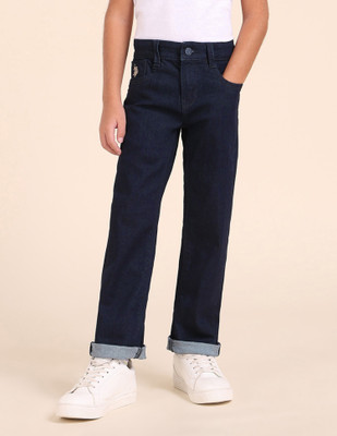 U.S. POLO ASSN. Relaxed Fit Boys Blue Jeans