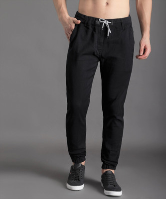 ZAYSH Jogger Fit Men Black Jeans
