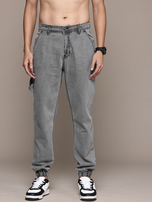 Roadster Jogger Fit Men Grey Jeans