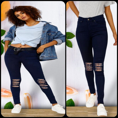 1DAYSTREET Skinny Women Dark Blue Jeans