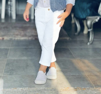 ISTOPTIONANAM Regular Boys White Jeans