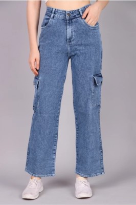 Ann Springs Boyfriend Women Blue Jeans