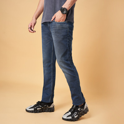 SF Jeans by Pantaloons Slim Men Dark Blue Jeans