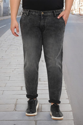 Urbano Fashion Regular Men Black Jeans