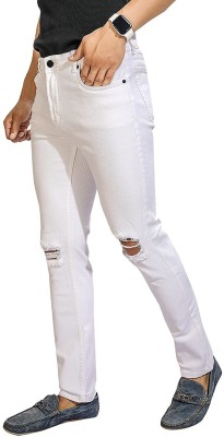 markview Slim Men White Jeans