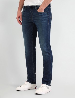 U.S. Polo Assn. Denim Co. Skinny Men Blue Jeans