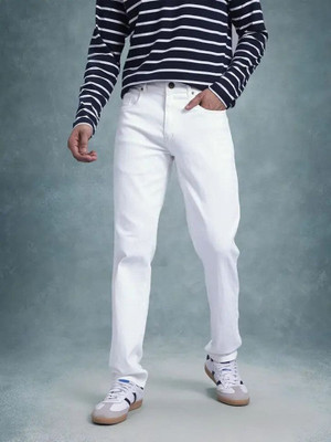 SE GENZ TRENDS Boyfriend Men White Jeans