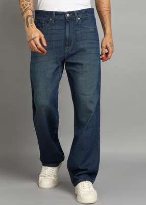 FLYING MACHINE Relaxed Fit Men Dark Blue Jeans