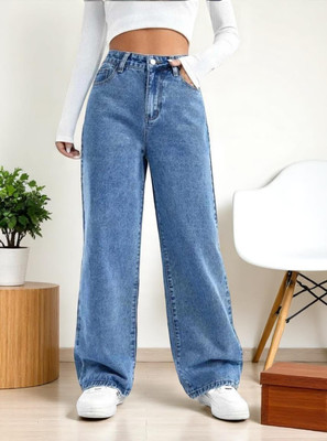 VBEAUTI Regular Women Light Blue Jeans