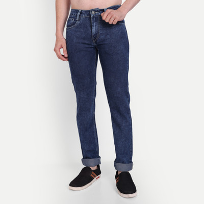Mast & Harbour Slim Men Blue Jeans