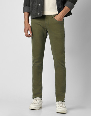 PETER ENGLAND Regular Men Maroon Jeans