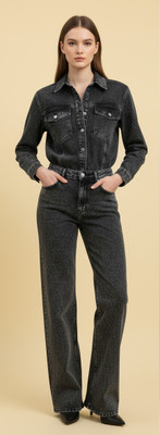 Sarn Enterprises Straight Fit Women Black Jeans