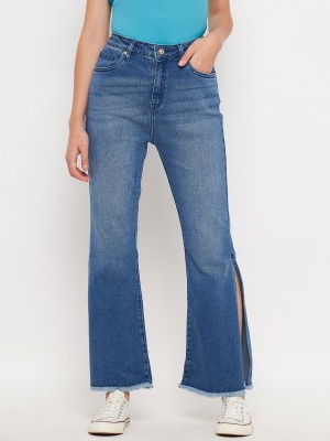 MADAME Boot-Leg Women Blue Jeans