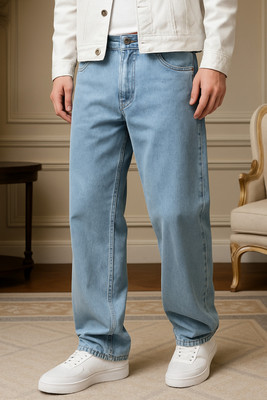 Flexus Straight Fit Men Blue Jeans