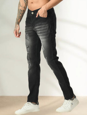 linaria Straight Fit Men Grey Jeans