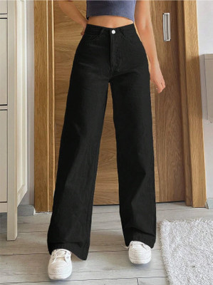 PINKLIT Regular Women Black Jeans