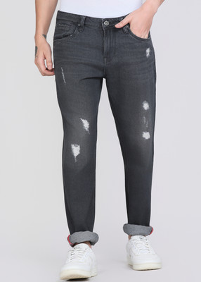 LAWMAN Skinny Men Grey Jeans