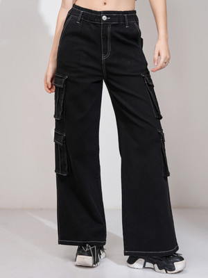 Tokyo Talkies Straight Fit Women Black Jeans